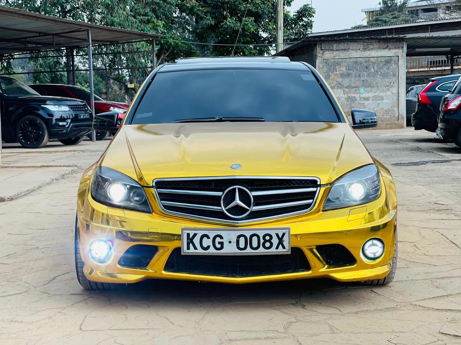 Mercedes Benz C63 AMG V8 Gold 2009 as New, Pay 30% Deposit OFFER
