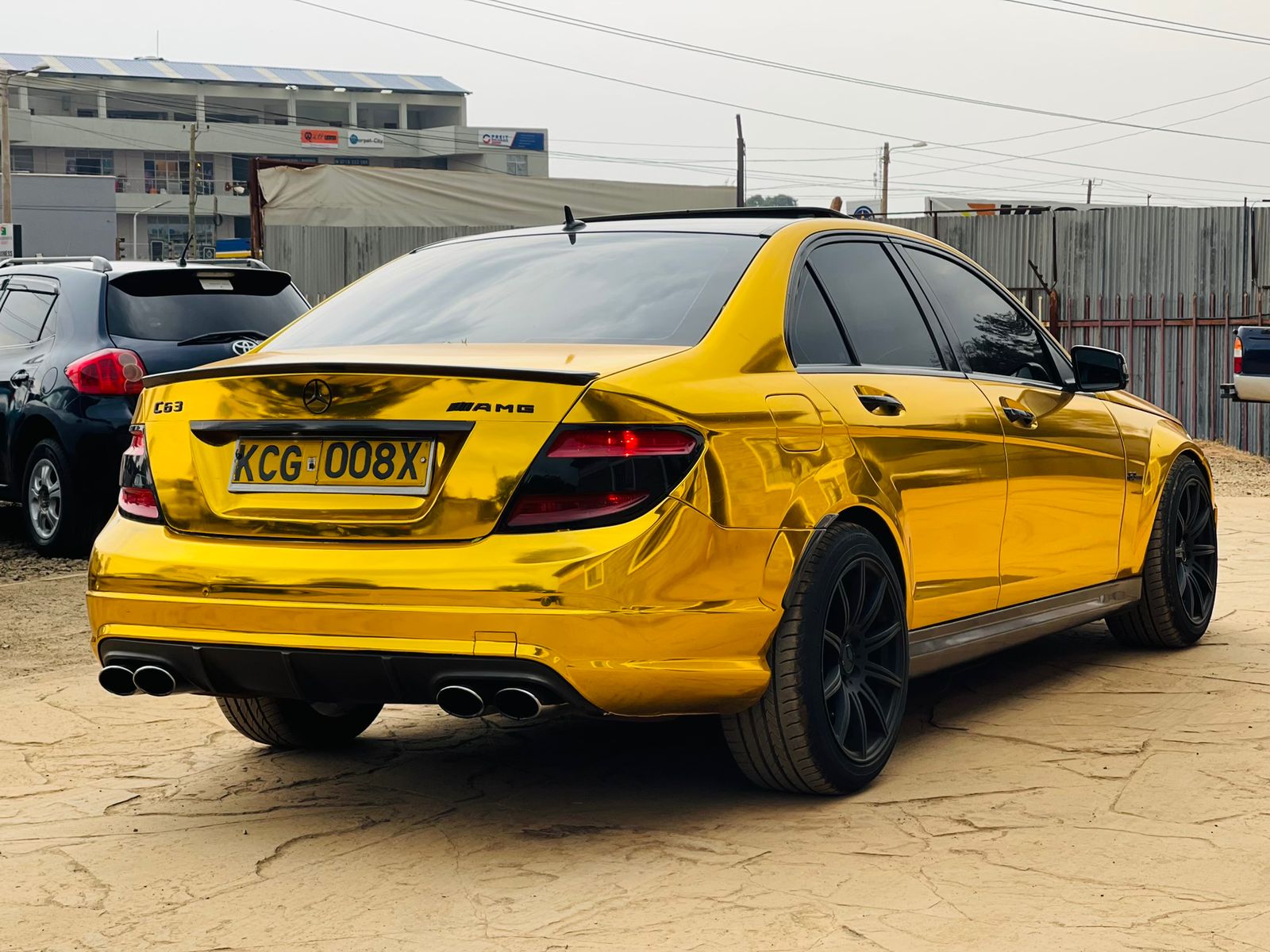 Mercedes Benz C63 AMG V8 Gold 2009 as New, Pay 30% Deposit OFFER