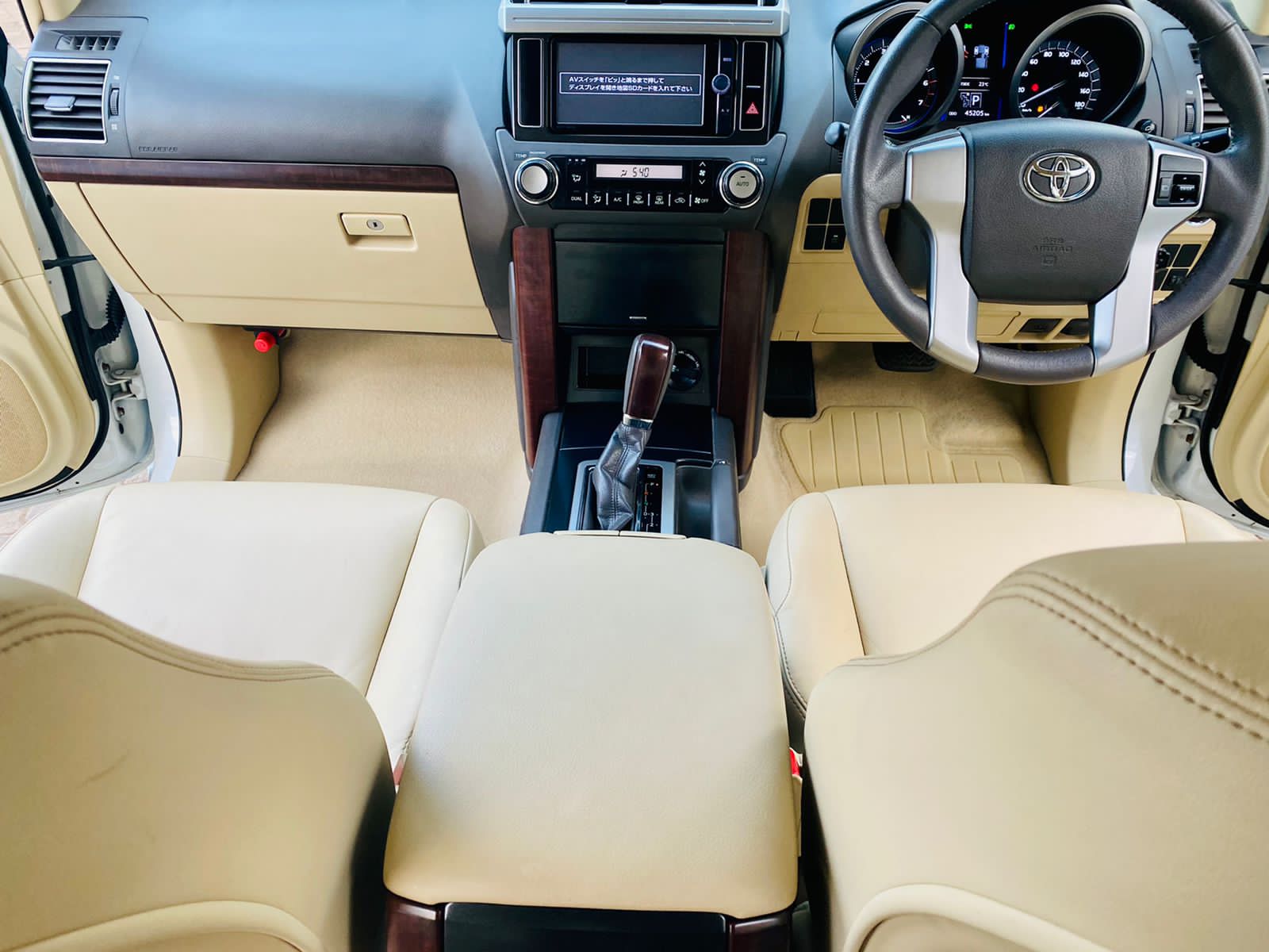 Toyota Prado 2014 White Trade in OK New Offer