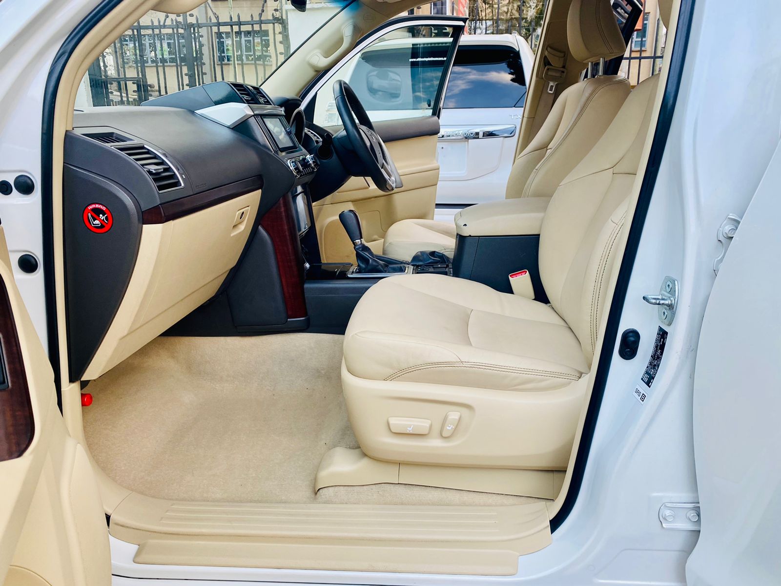 Toyota Prado 2014 White Trade in OK New Offer