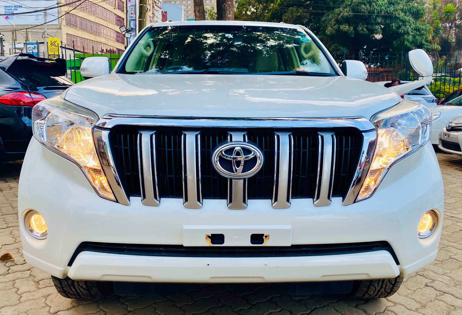 Toyota Prado 2014 White Trade in OK New Offer