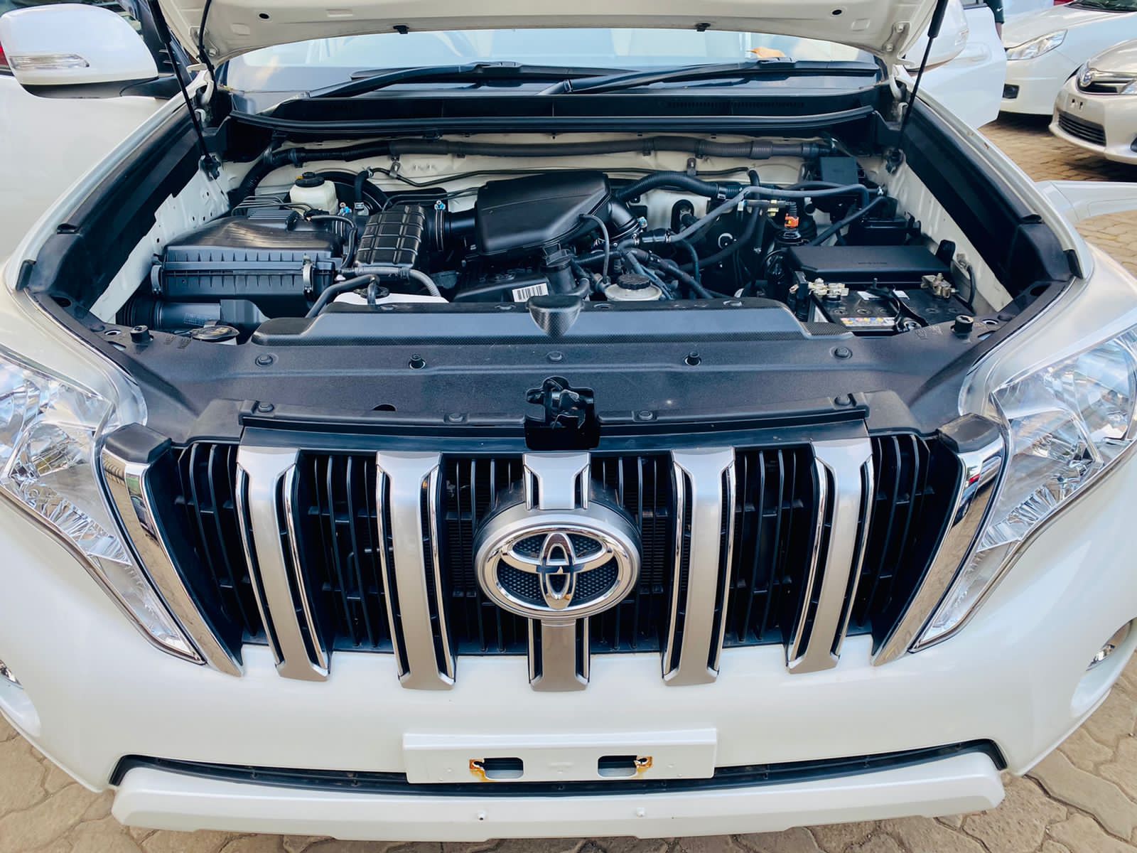 Toyota Prado 2014 White Trade in OK New Offer