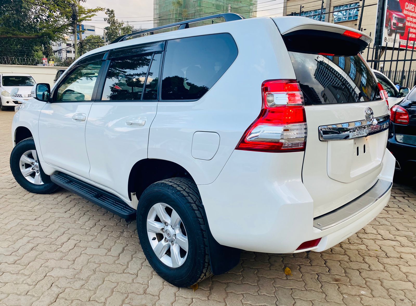 Toyota Prado 2014 White Trade in OK New Offer