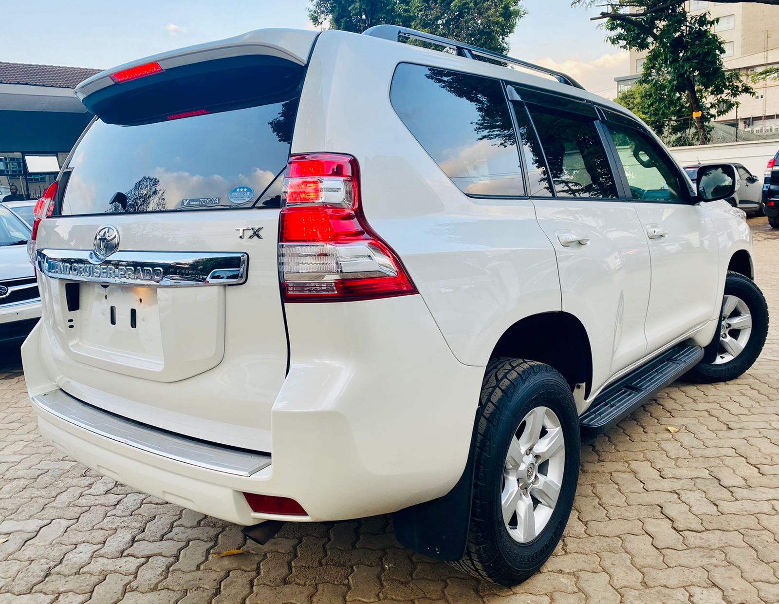 Toyota Prado 2014 White Trade in OK New Offer