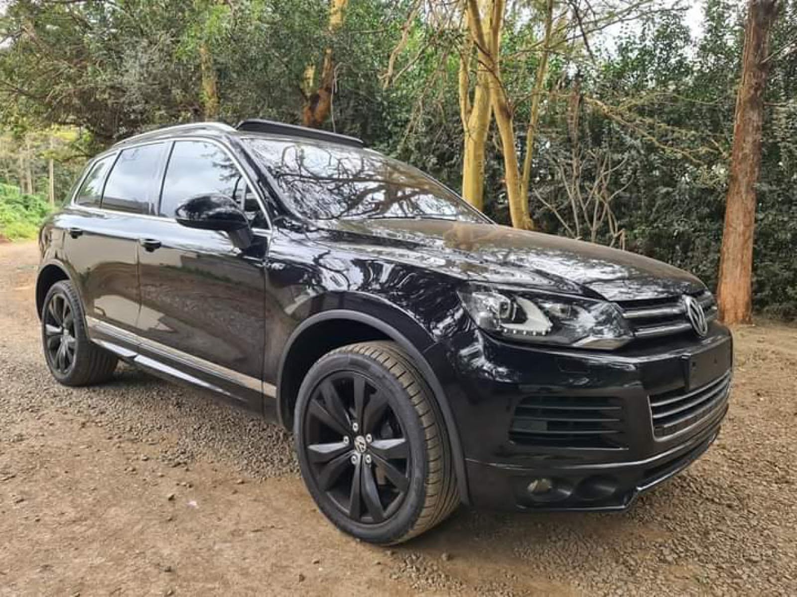 Volkswagen Touareg TDI R line 2014 Hottest Deal Black