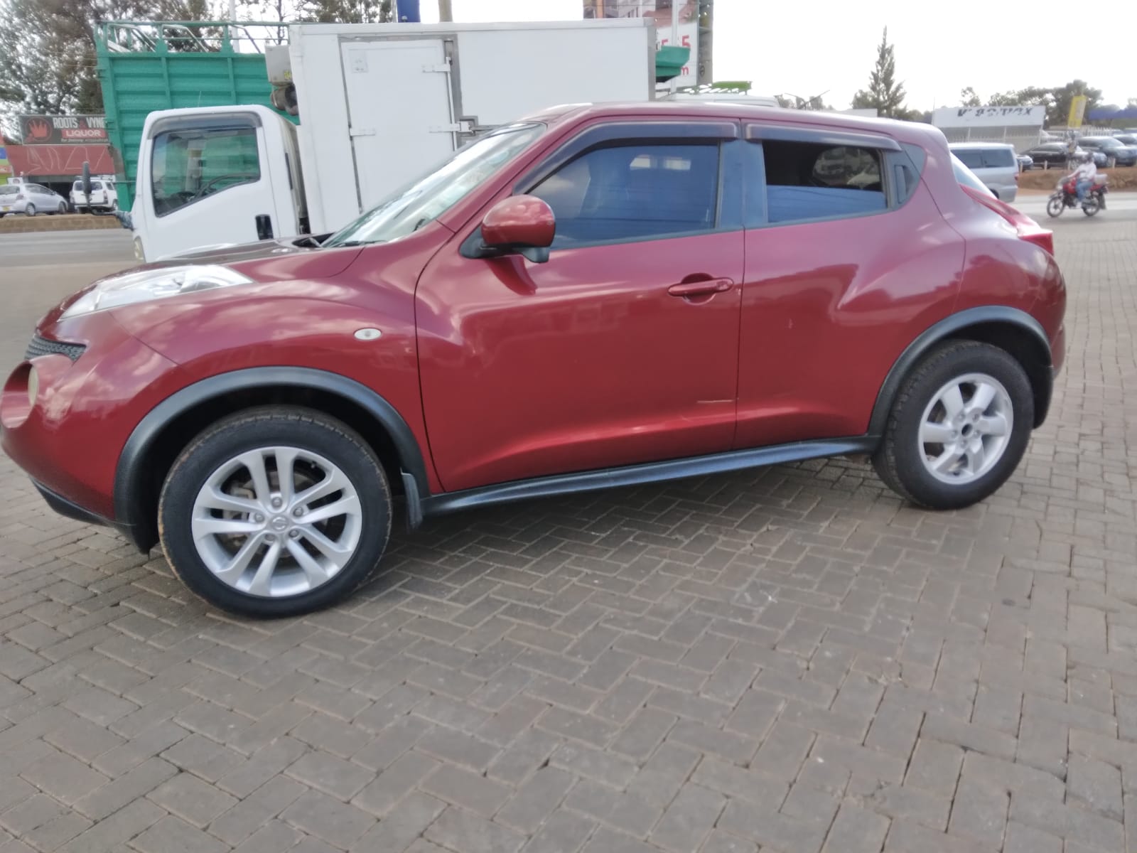 Nissan Juke 2012 You Pay 20% Deposit Trade in Ok Wow! Wine Red
