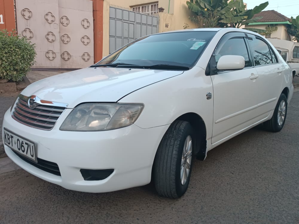 Toyota Corolla NZE MATAA KWA BOOT You Pay 20% Deposit Trade in OK Wow