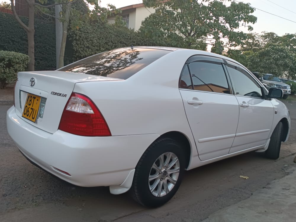 Toyota Corolla NZE MATAA KWA BOOT You Pay 20% Deposit Trade in OK Wow