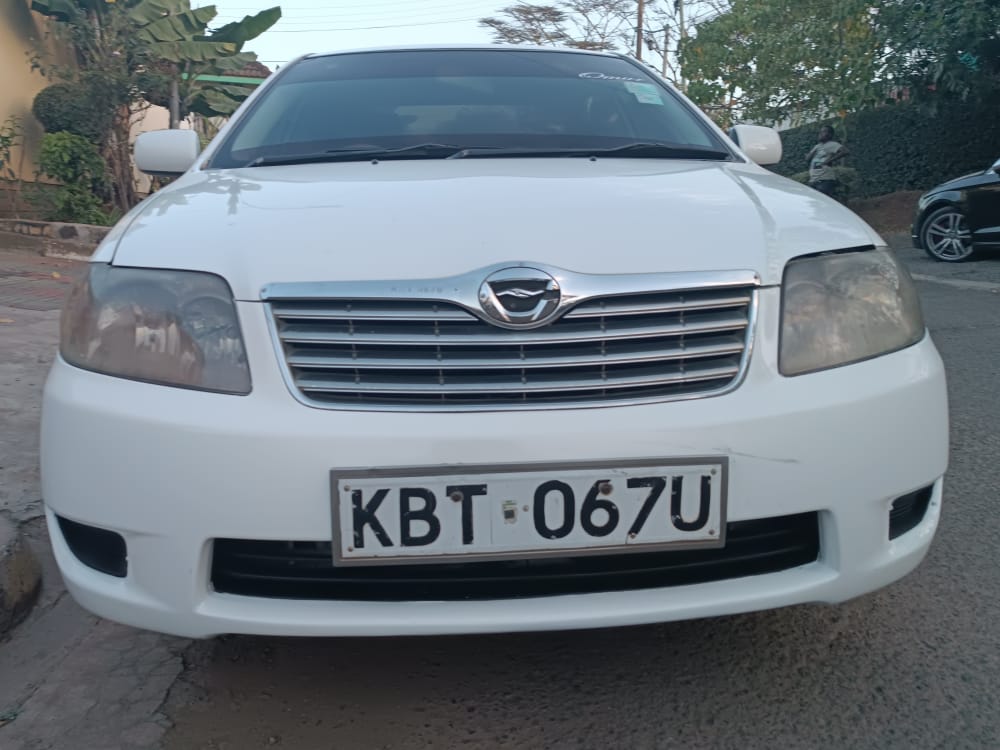 Toyota Corolla NZE MATAA KWA BOOT You Pay 20% Deposit Trade in OK Wow