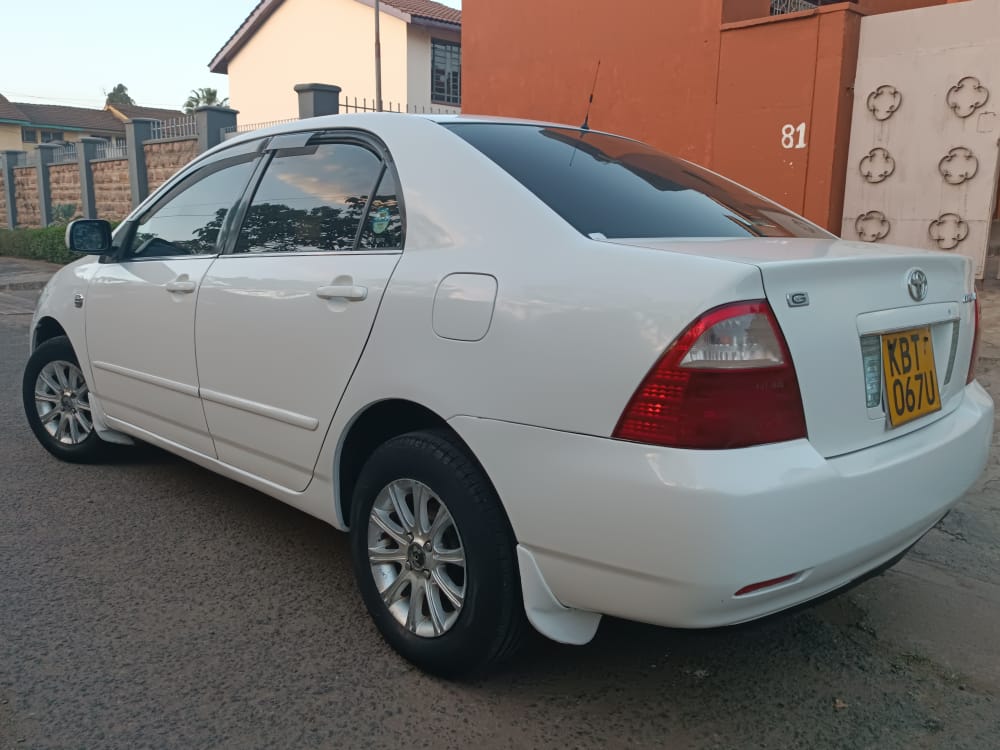 Toyota Corolla NZE MATAA KWA BOOT You Pay 20% Deposit Trade in OK Wow