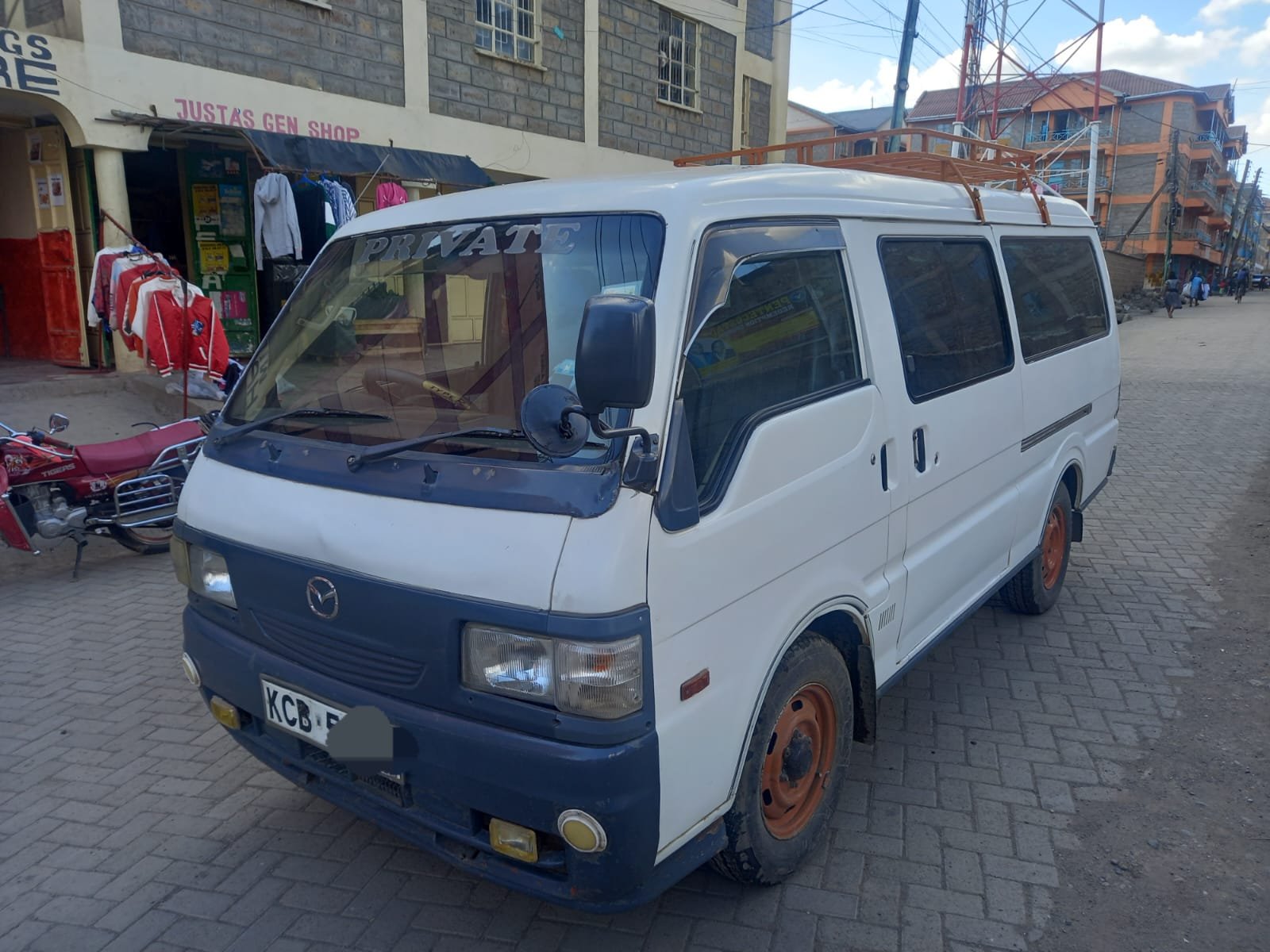 Mazda Bongo Van KC Manual Diesel 399K ONLY You Pay 20% DEPOSIT TRADE IN OK