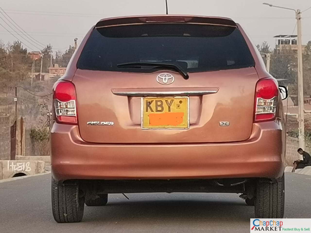 Toyota fielder with SUNROOF You Pay 30% Deposit Trade in OK Wow