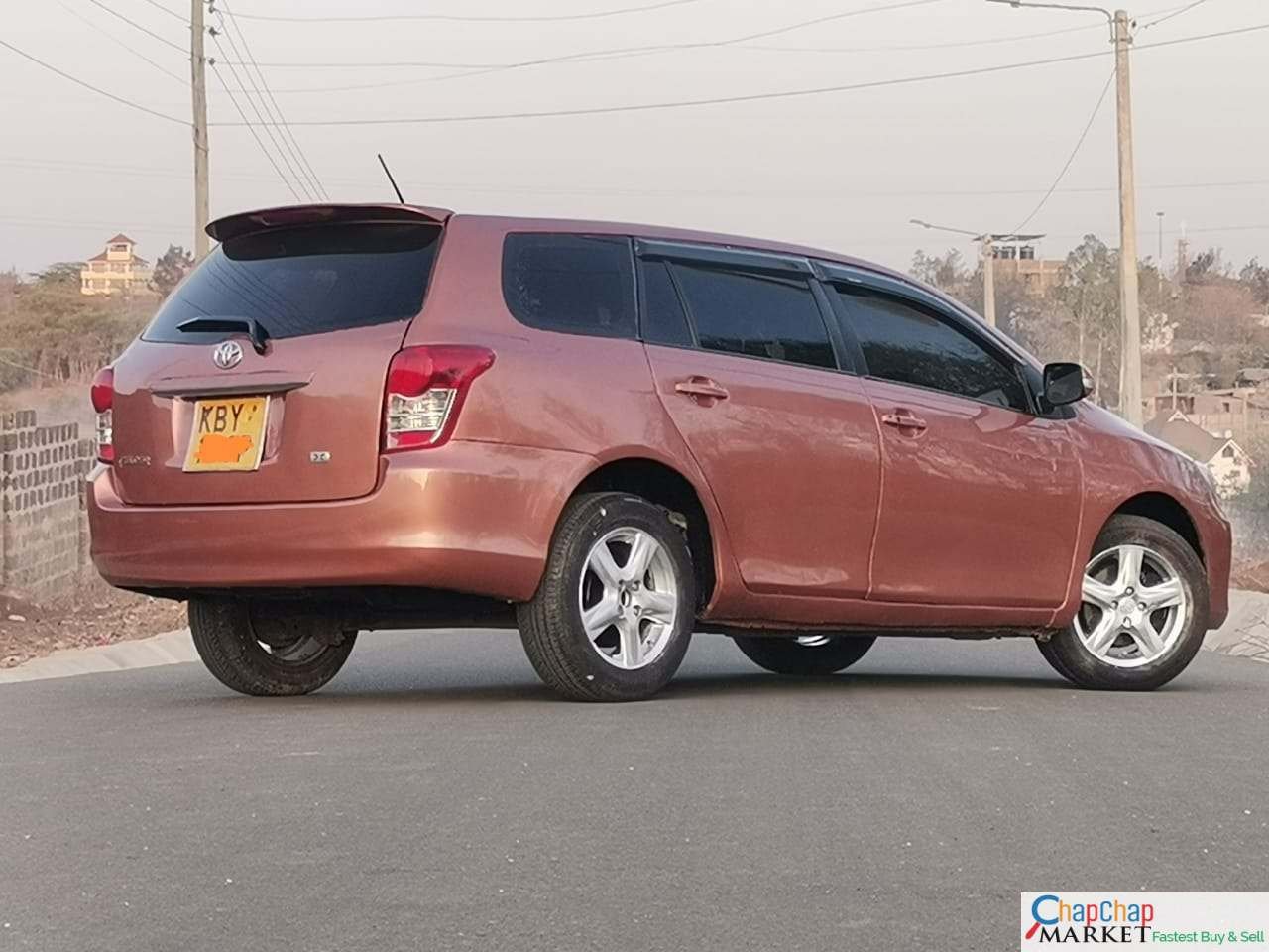 Toyota fielder with SUNROOF You Pay 30% Deposit Trade in OK Wow