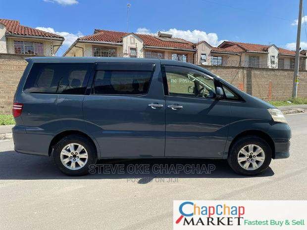 Cheapest Reliable Van Alphard Noah Voxy For Hire Lease Rental Self Driven Service in Kenya