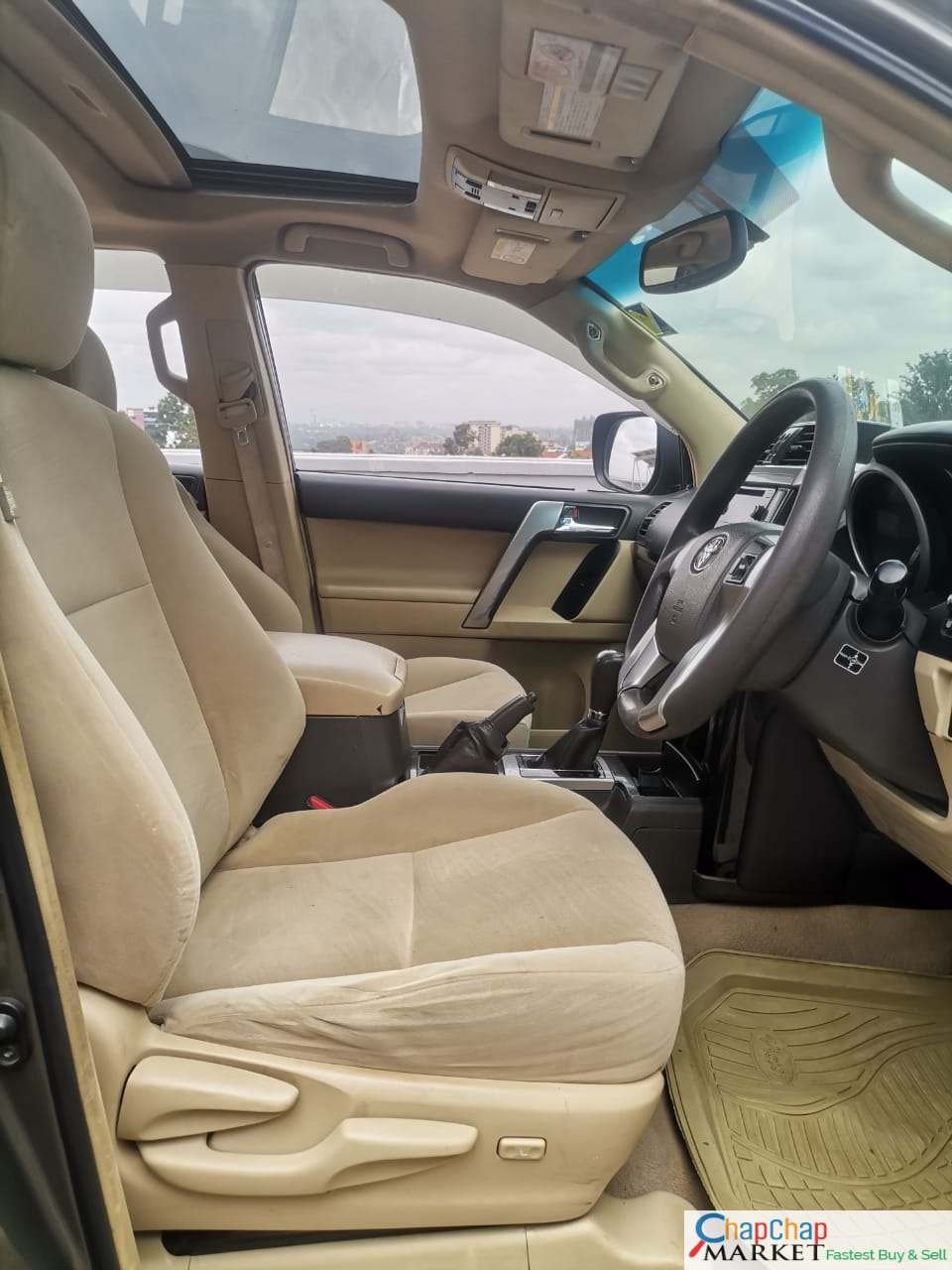 Toyota Prado j150 for sale in Kenya with SUNROOF leather 🔥 🔥 You Pay 30% Deposit Trade in OK