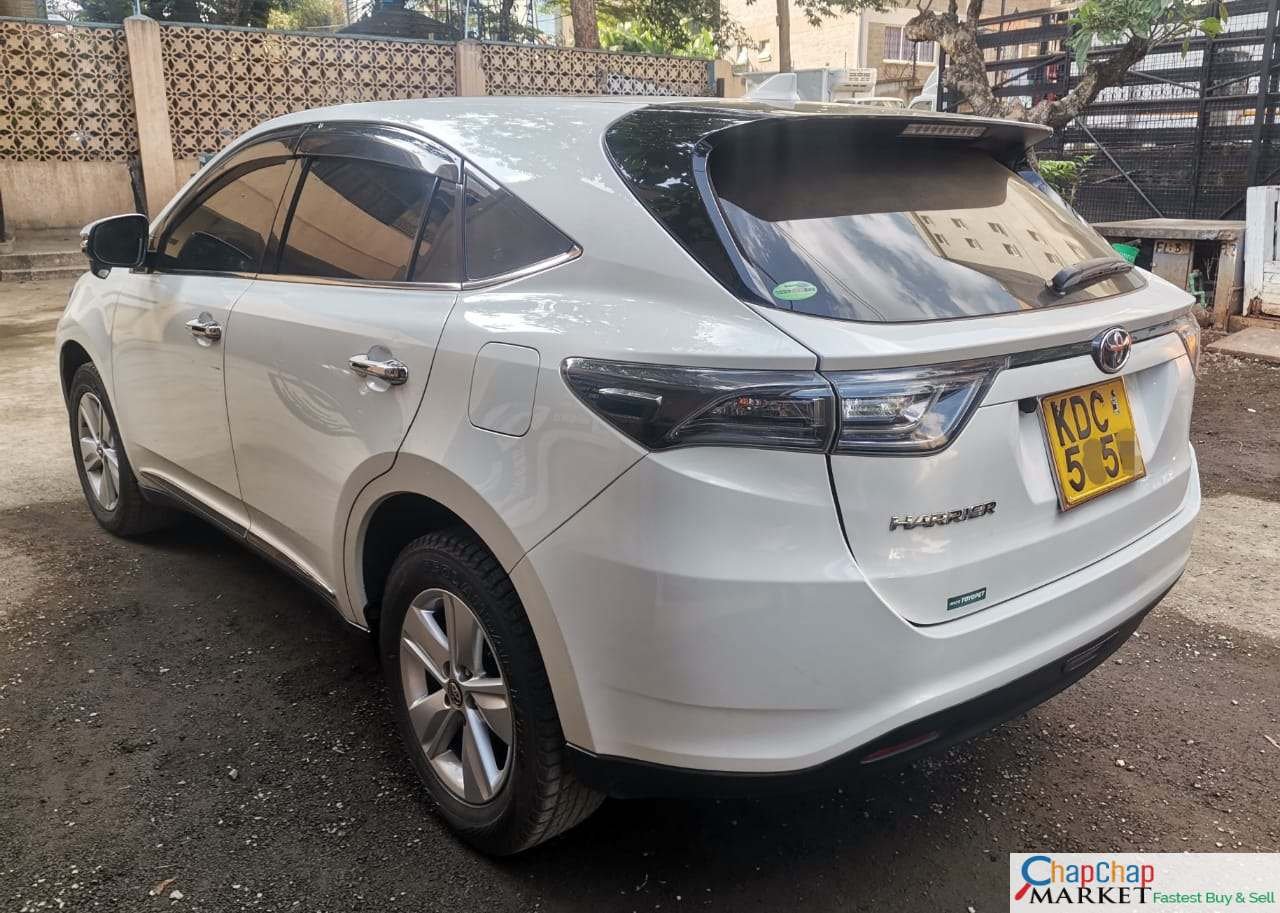 Toyota Harrier for sale in Kenya with sunroof You Pay 30% Deposit Trade in OK EXCLUSIVE