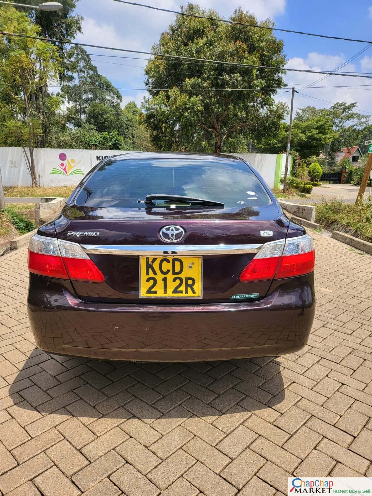 Toyota PREMIO new shape You pay 30% Deposit Trade in Ok EXCLUSIVE  premio for sale in kenya hire purchase installments