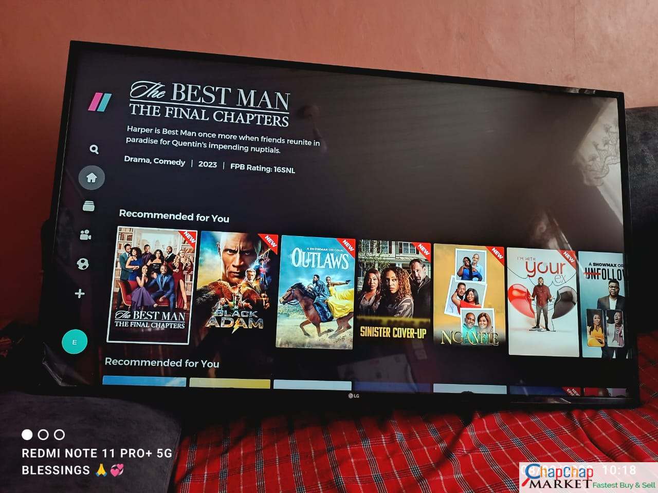 Lg frameless series 8 49"
