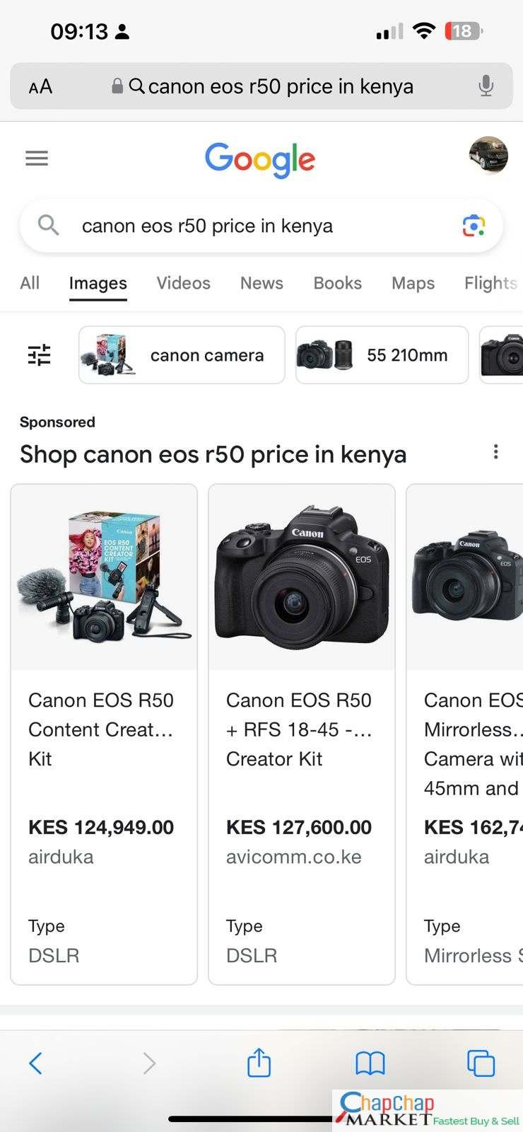 QUICKEST SALE Canon EOS R50 Content Creator Kit, Mirrorless Vlogging canon Camera, 24.2 MP, 4K Video.