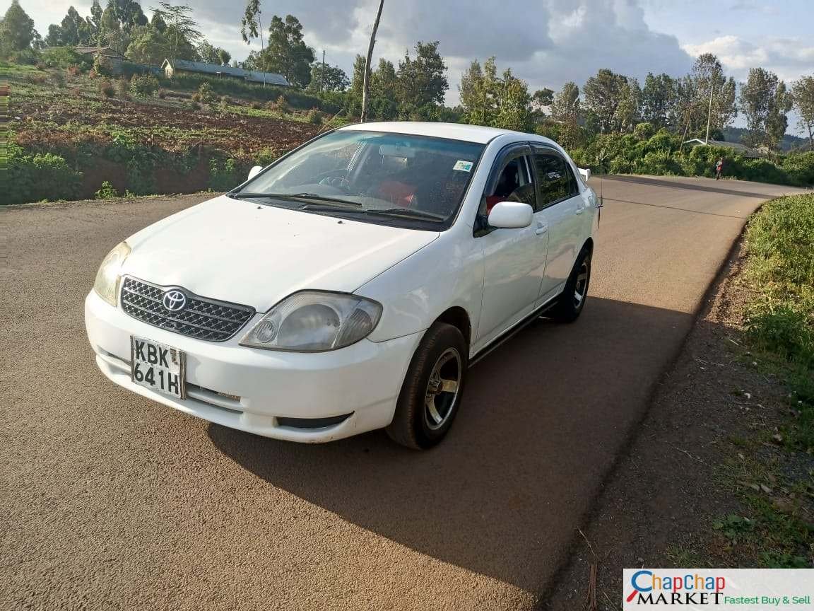 Toyota Corolla NZE QUICKEST SALE You Pay 30% Deposit Trade in OK nze for sale in kenya hire purchase installments EXCLUSIVE