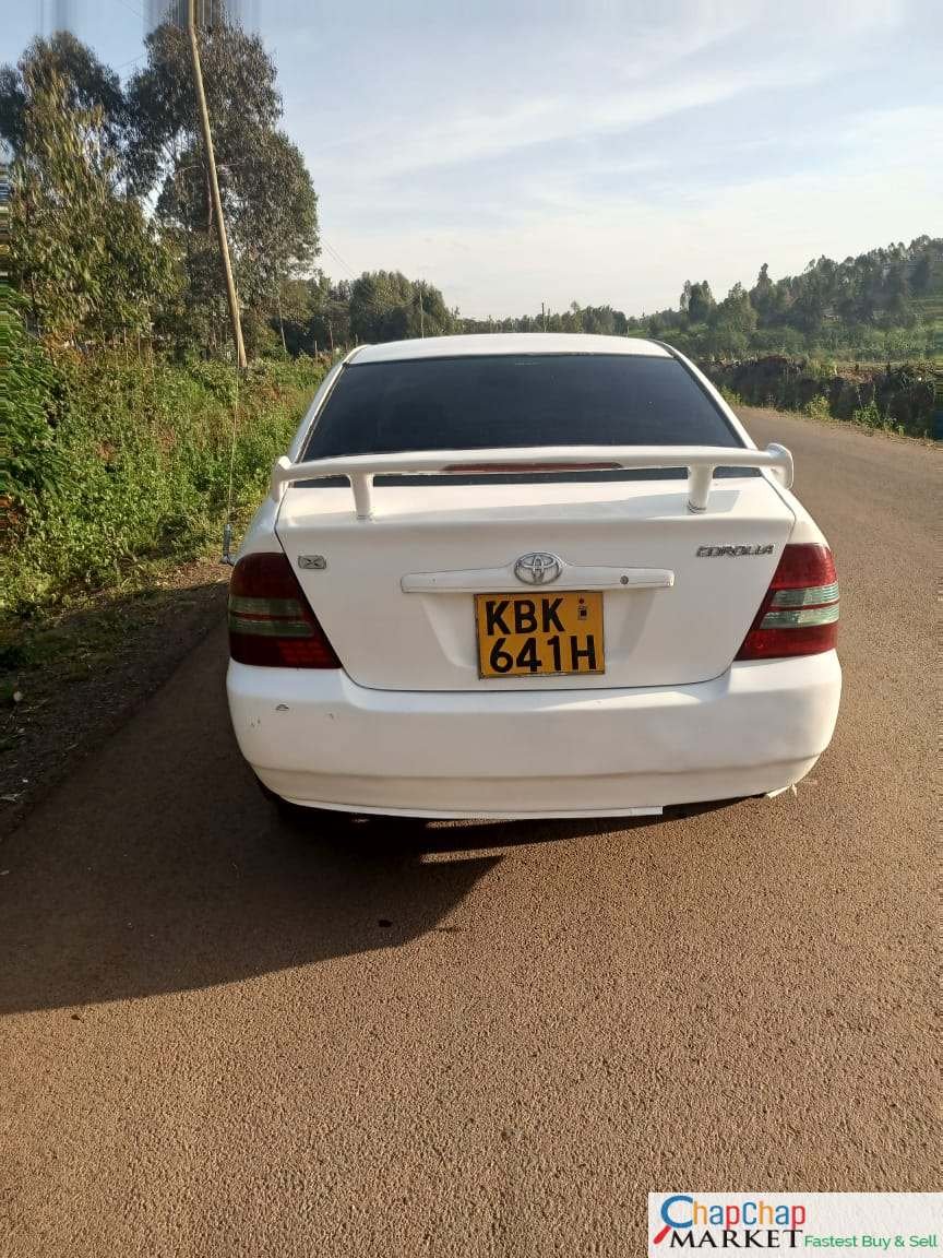 Toyota Corolla NZE QUICKEST SALE You Pay 30% Deposit Trade in OK nze for sale in kenya hire purchase installments EXCLUSIVE