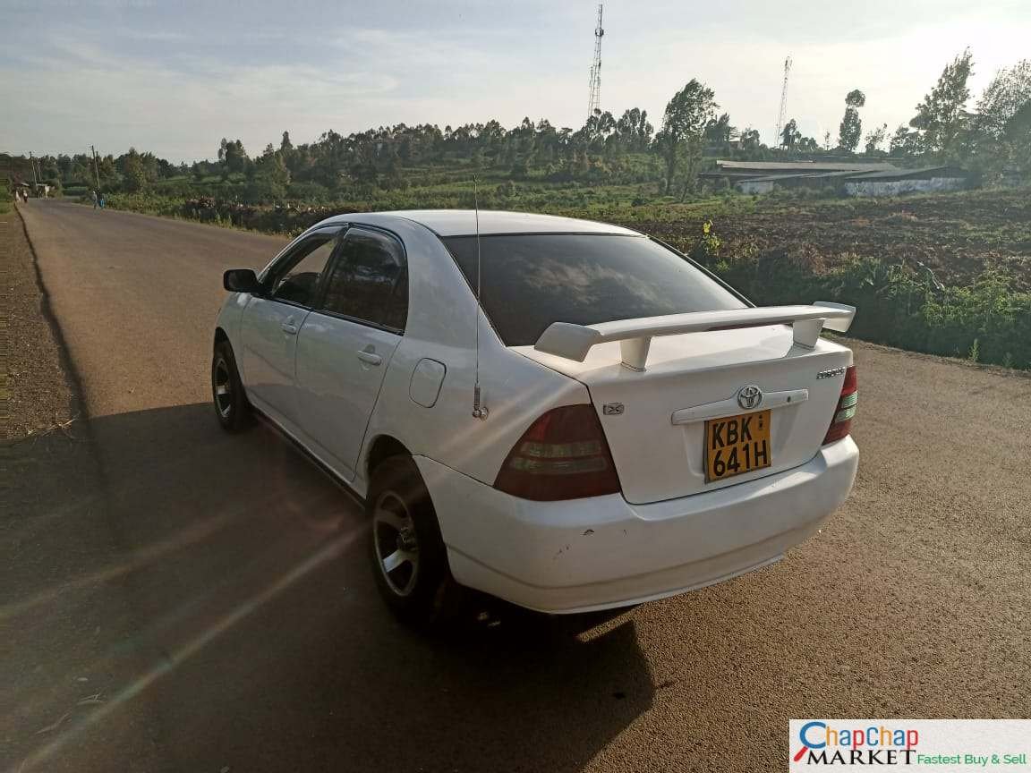 Toyota Corolla NZE QUICKEST SALE You Pay 30% Deposit Trade in OK nze for sale in kenya hire purchase installments EXCLUSIVE