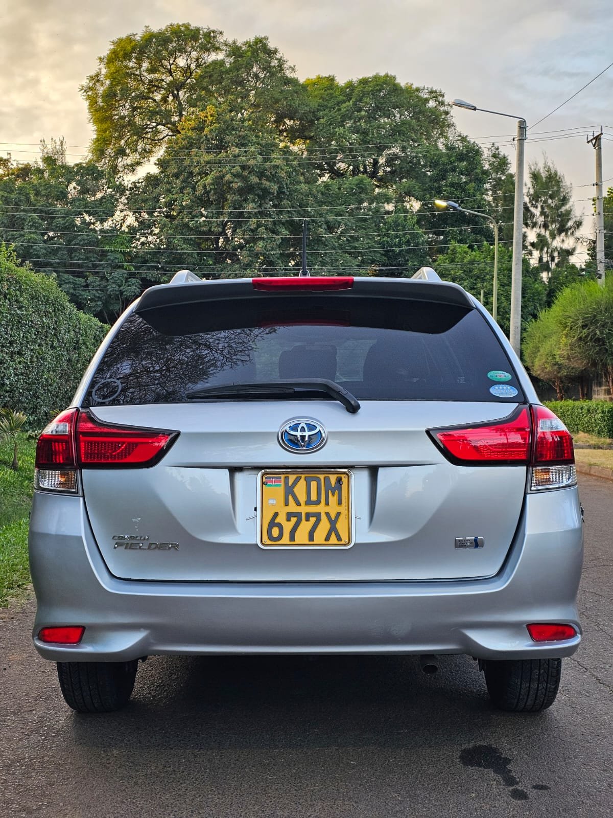 Toyota fielder for sale in Kenya just arrived QUICK SALE You Pay 30% Deposit Trade in OK hire purchase installments Toyota fielder Kenya exclusive hybrid(SOLD)