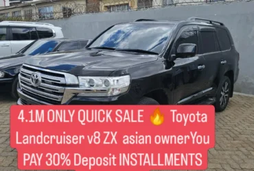 Toyota Land Cruiser V8 ZX 200 SERIES asian owner sunroof QUICK SALE You Pay 30% Deposit Trade in Ok  EXCLUSIVE