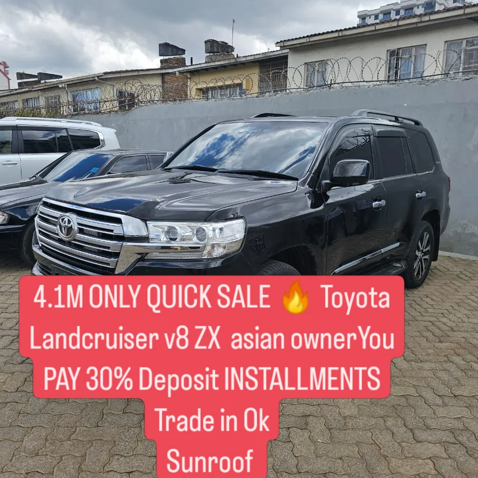 Toyota Land Cruiser V8 ZX 200 SERIES asian owner sunroof QUICK SALE You Pay 30% Deposit Trade in Ok  EXCLUSIVE