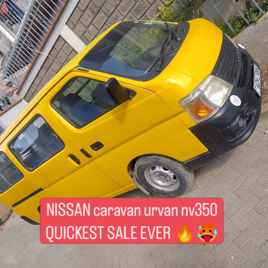 Nissan caravan Van You Pay 40% Deposit Trade in Ok EXCLUSIVE Urvan nv350 QD