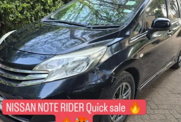 Nissan Note rider QUICK SALE You ONLY Pay 20% Deposit Trade in Ok Wow!