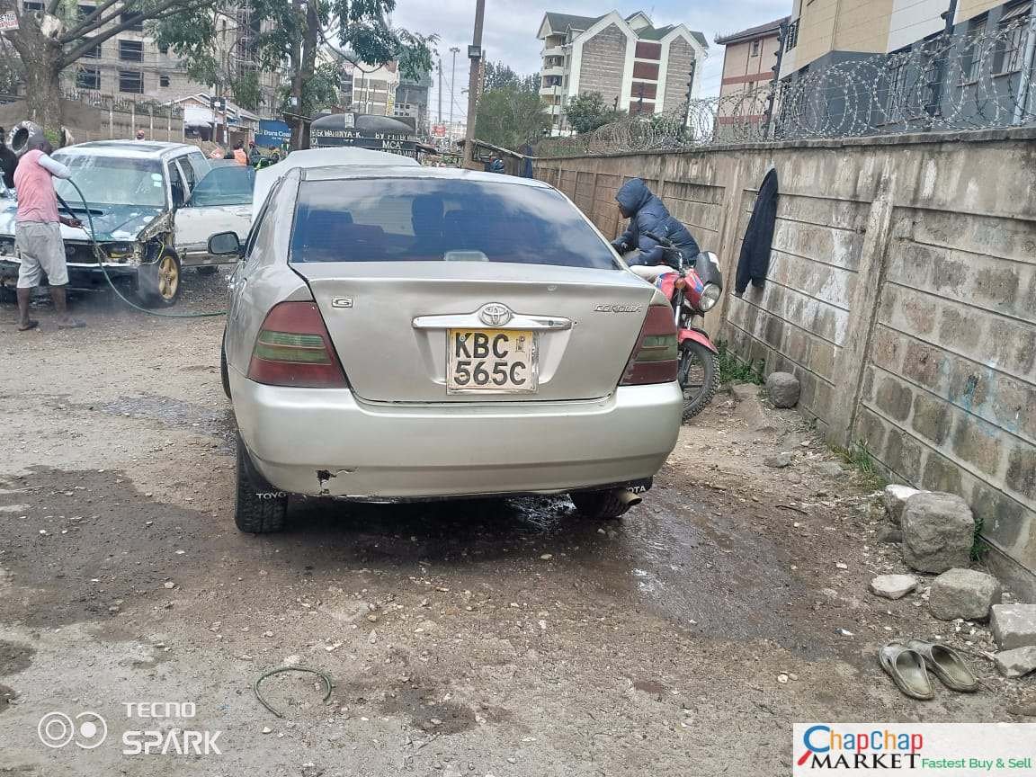 Toyota Corolla NZE 370k Only QUICK SALE You Pay 30% Deposit Trade in OK EXCLUSIVE