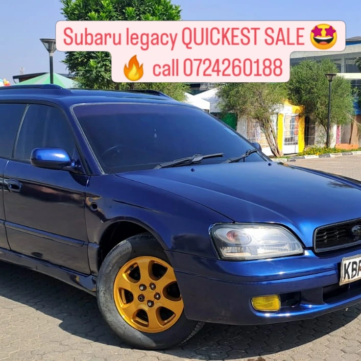 Car/motor vehicle Cars For Sale in Kenya-Subaru Legacy QUICKEST SALE EVER 🔥 You Only pay 30% Deposit Trade in Ok Hire purchase installments exclusive 9