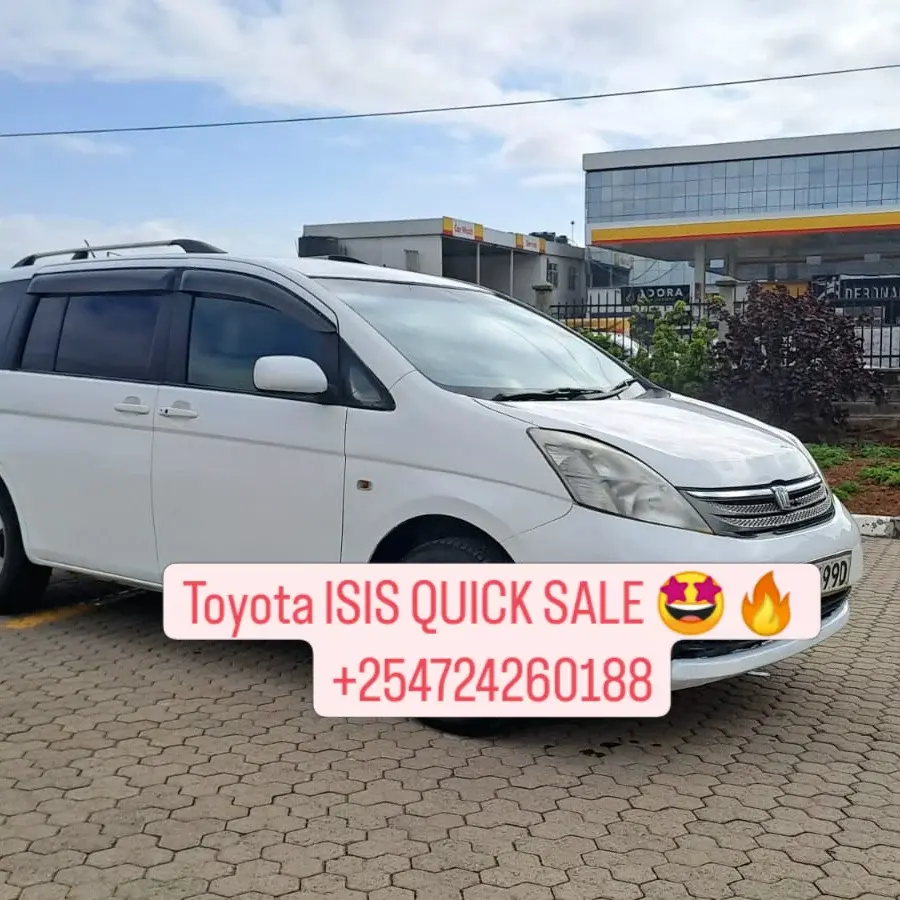 Toyota ISIS QUICK SALE You Pay 30% Deposit Trade in OK hire purchase installments as NEW