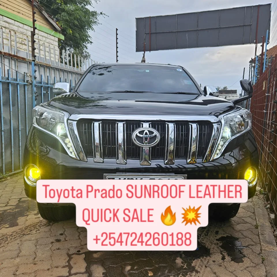 Toyota Prado j150 SUNROOF LEATHER QUICKEST SALE You Pay 30% Deposit Trade in OK Exclusive