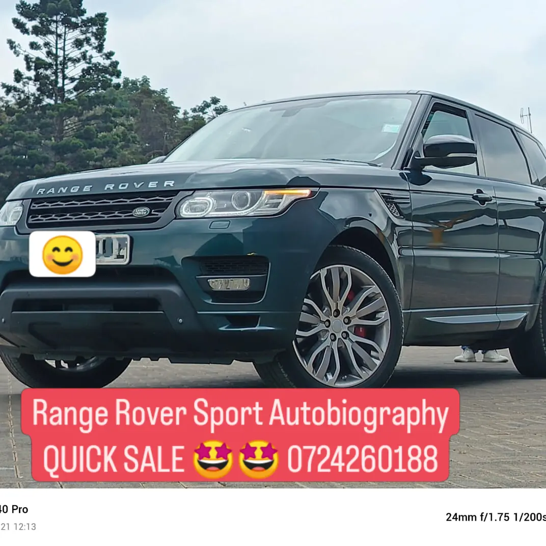 Cars For Sale in Kenya Car/motor vehicle-Range Rover Sport Autobiography QUICK SALE Trade in OK CHEAPEST Hire purchase installments 20