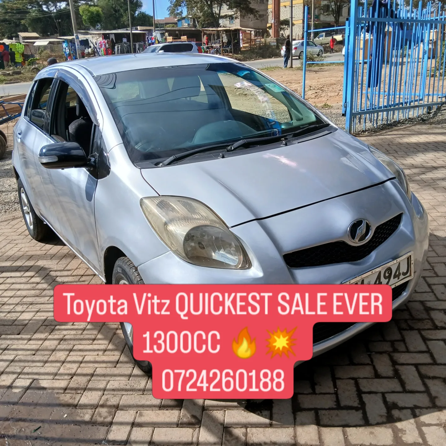 Toyota Vitz NEW SHAPE 1300cc QUICK SALE 🔥 You PAY 30% Deposit INSTALLMENTS Trade in Ok New