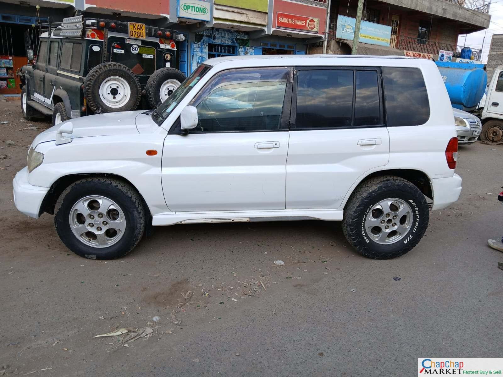 Mitsubishi Pajero IO KBR 370K ONLY QUICK SALE You Pay 30% Deposit Trade in OK Hire purchase installments EXCLUSIVE