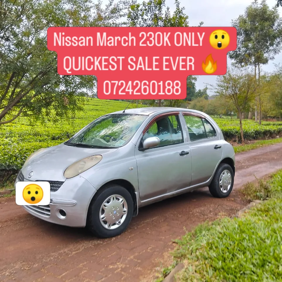 Nissan March 230K ONLY CHEAPEST You ONLY Pay 30% Deposit Trade in Ok Wow! 🤯