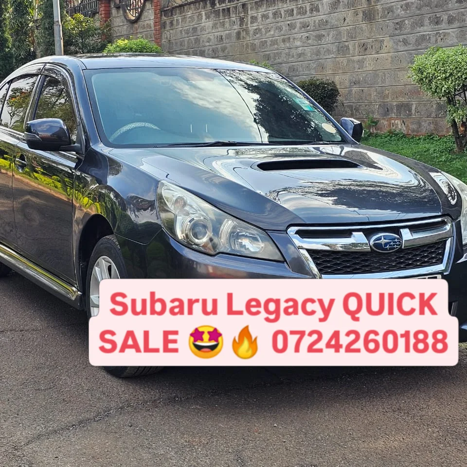 Subaru Legacy QUICKEST SALE 🔥 You Only pay 30% Deposit Trade in Ok Hire purchase installments Kenya turbo-charged