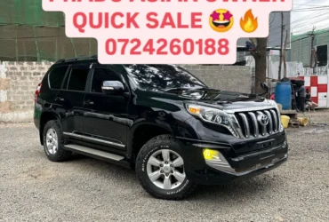 Toyota Land-Cruiser PRADO ASIAN OWNER 🔥 🔥 Quick SALE TRADE IN OK EXCLUSIVE! Hire purchase installments SUNROOF