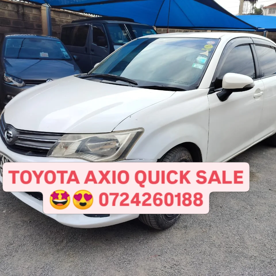 Toyota Corolla AXIO QUICK SALE You Pay 30% Deposit Trade in OK EXCLUSIVE