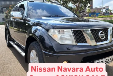 Nissan Navara Double cab Auto Sunroof QUICK SALE You Paul 40% Deposit installments trade in OK EXCLUSIVE