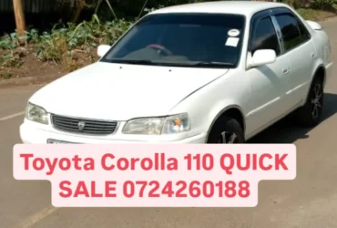 Toyota Corolla AE 110 QUICK SALE You pay 30% Deposit Trade in Ok Hot Deal Hire purchase installments