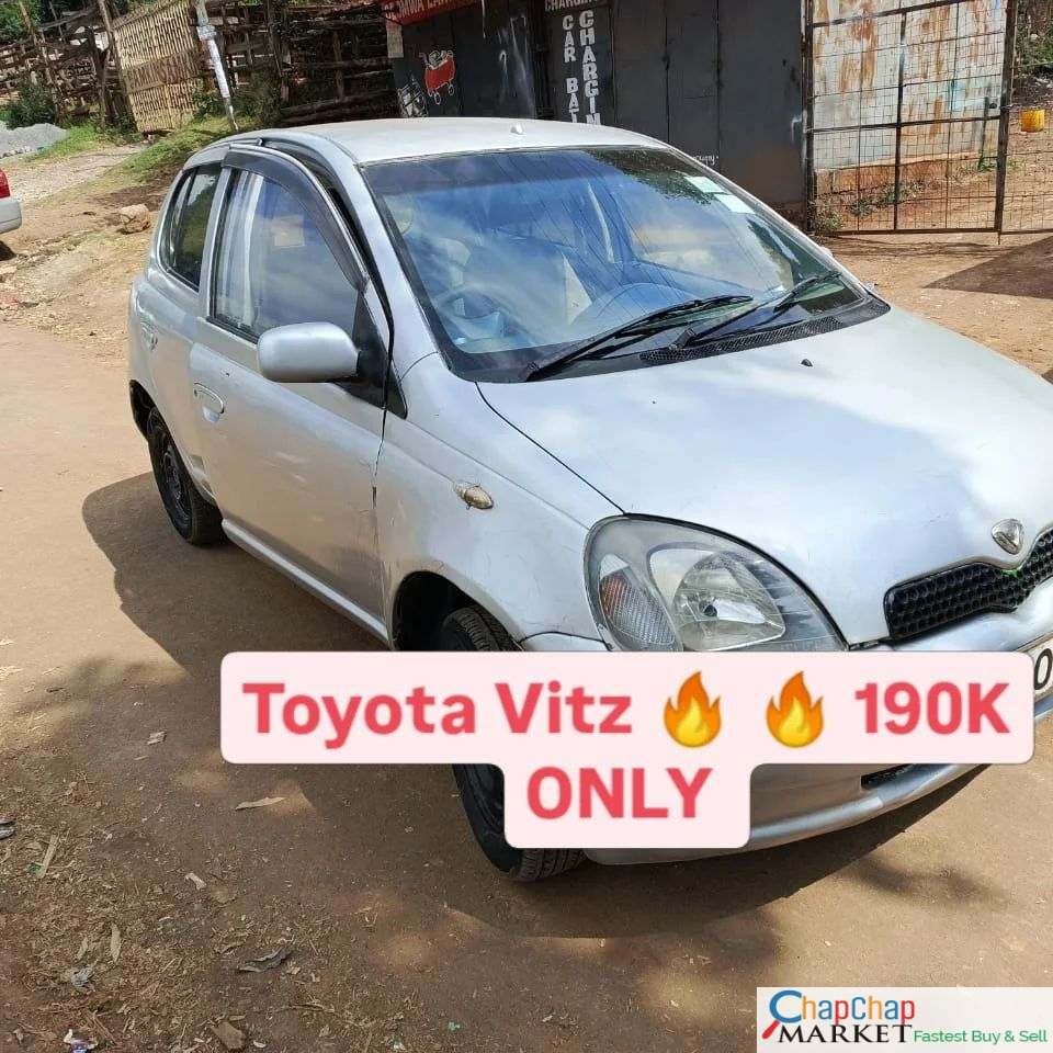 Car/motor vehicle Cars For Sale in Kenya-Toyota Vitz 190K Only QUICK SALE You Pay 30% Deposit Trade in OK Hire purchase installments