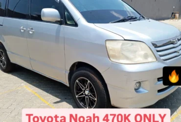 Toyota Noah 470K ONLY QUICK SALE You Pay 30% Deposit Trade in OK Hire purchase installments Exclusive (SOLD)