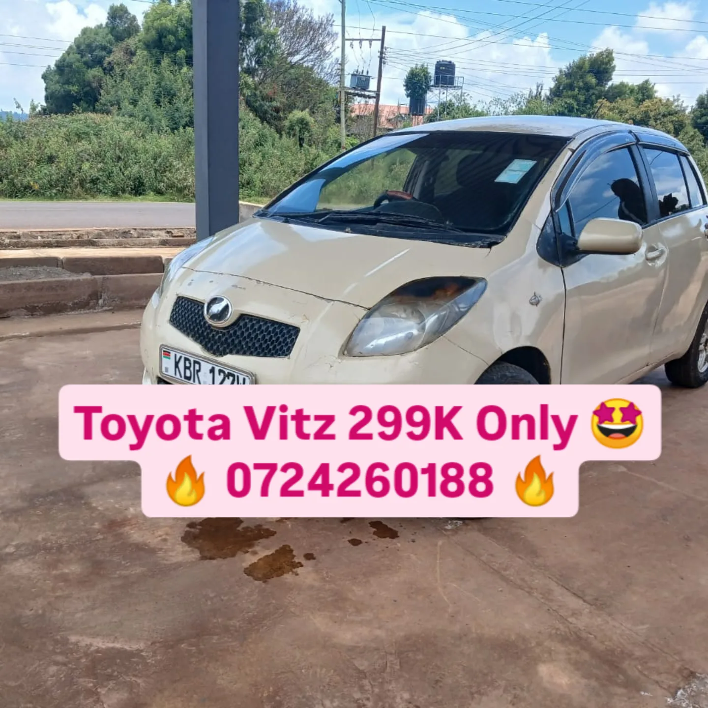 Toyota vitz New shape 290k Only QUICK SALE You Pay 30% Deposit Trade in OK Hire purchase installments