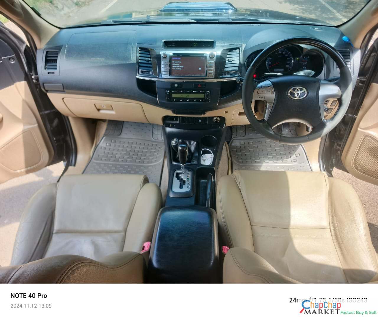 TOYOTA FORTUNER Local Assembly QUICK SALE You Pay 30% Deposit Hire purchase installments UpTo 70% financing/finance NO CRB STATUS CHECK Trade in OK new