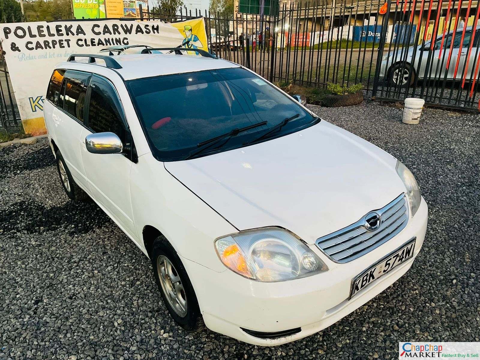 Toyota fielder 500K ONLY QUICK SALE You Pay 30% Deposit Hire purchase installments UpTo 70% financing/finance NO CRB STATUS CHECK Trade in OK