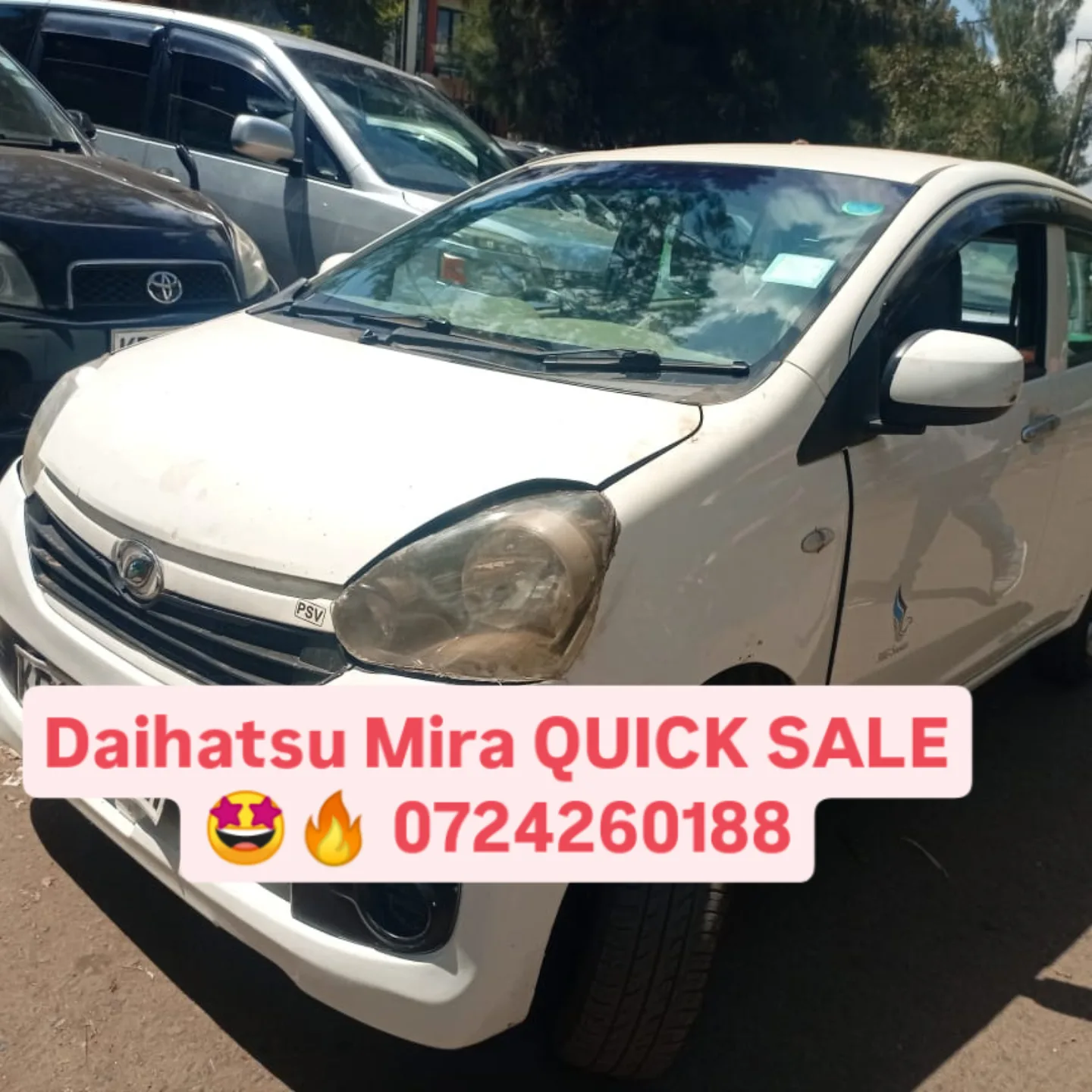 Cars For Sale in Kenya Car/motor vehicle-Daihatsu mira QUICK SALE You Pay 30% Deposit Hire purchase installments UpTo 70% financing/finance NO CRB STATUS CHECK Trade in OK 8